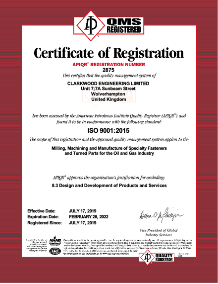 Certificate_ISO-2875